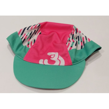 TRIJEE - Elish Cycling Cap - Pink/Tosca